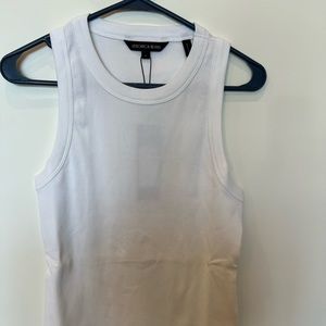 NWT Veronica Beard Jordyn Tank in white size m